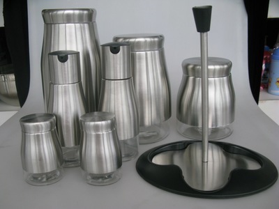 廠家直銷歐式儲物罐，品質與設計的完美融合——深圳市聯豐不銹鋼制品